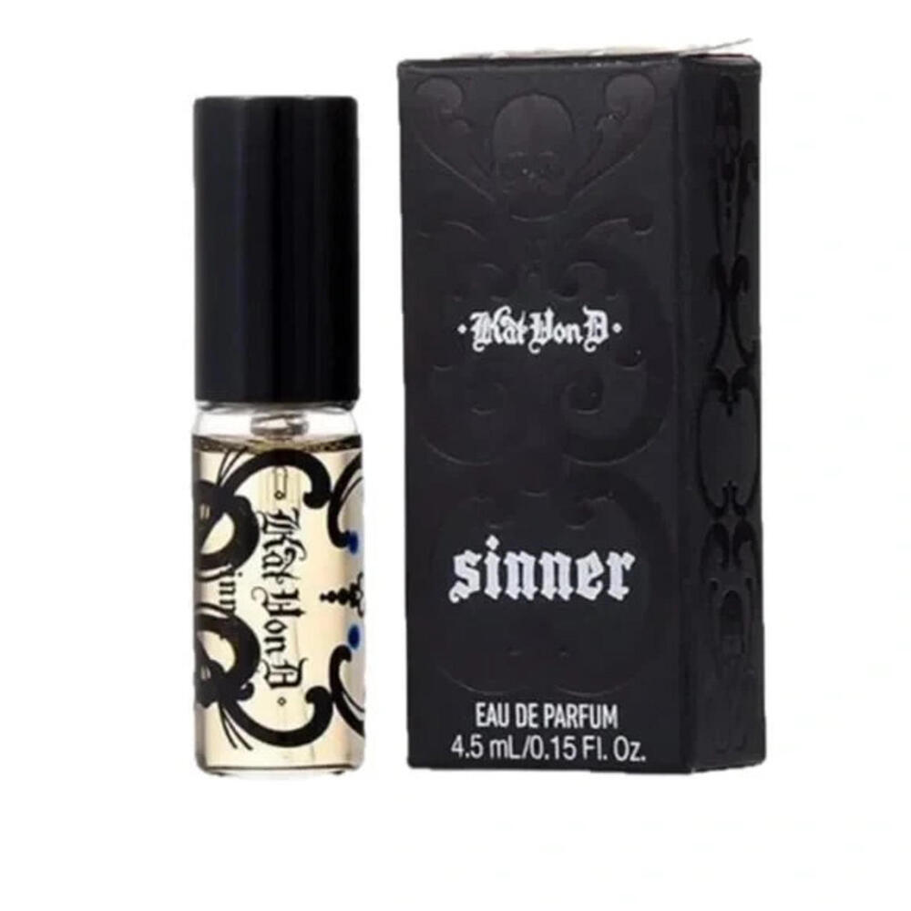 2x Kat Von D Sinner Eau de Parfum Spray 4.5ml NEW Sealed‎ Discontinued Rare